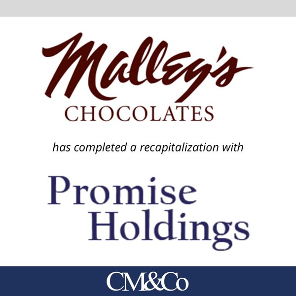Malley's Candies, Inc. transaction tombstone
