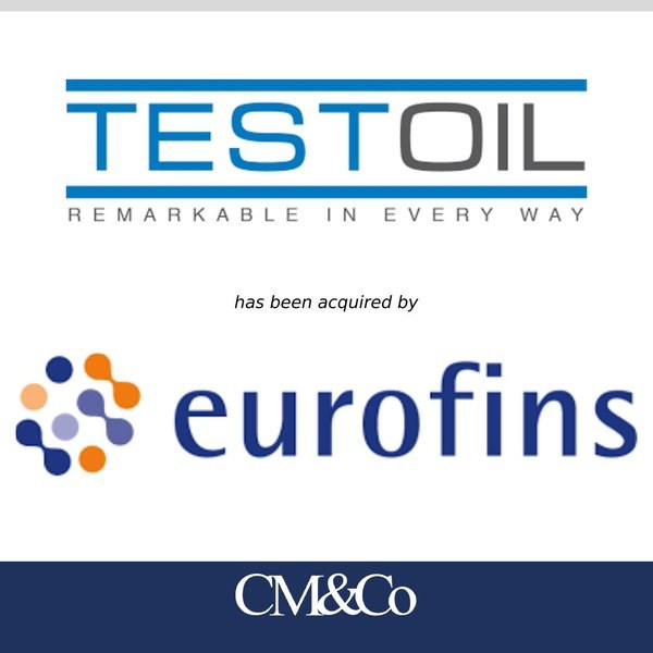 TestOil (Insight Services, Inc.) transaction tombstone